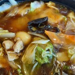 自家製餃子 下町の空 - 具材アップ