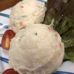 居酒屋 鶴八 - ポテサラ