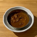 吉田カレー  - ホタテ貝柱と牡蠣のカレーミニ