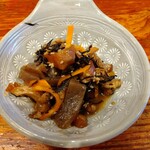 やき鳥三太郎 - お通し(2023年8月9日撮影)