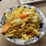 待夢 - 自家製マカロニサラダ(カレー味) ¥280