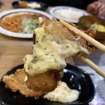 キッチン あずま - 自家製タルタルソースとのマリアージュ♡