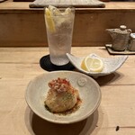 鳥かど - 暖かいポテトサラダ