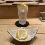 鳥かど - レモンサワー