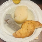 おかめ - 大根、こんにゃく、イカ天