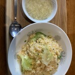 かめだ町中華 つのだ - カニとレタス炒飯