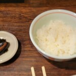 麺や 紡 - ごはん