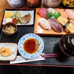 戎 - ●寿司ランチ　1,100円