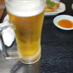 Tokuri - 生ビール撮ったらブレました（笑）