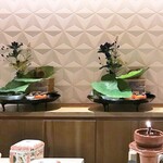 銀座 しのはら - 出番を待つ八寸