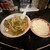 天坊 - 料理写真:青椒麺＋大ライス