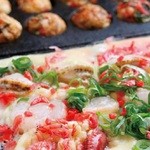 たこ焼 京の華 - 九条ネギをはじめ京都にこだわった安全安心食材を使用。