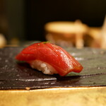 すし玲 - 赤身漬けにぎり