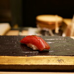 すし玲 - 赤身漬けにぎり