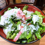 シン たちろまん - シーザーベーコンサラダ（300円）