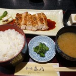 串の味 東八 - 若鶏の照り焼き定食
