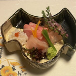 淀川 - タコのあらい