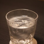 はっとり - 麦焼酎の水割り(佐藤)