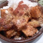石窯イタリアン チーナ邸 - 鶏トマトバジル煮とライス