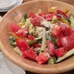 量にビックリのイタリアンサラダ