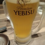 ISSUI - 恵比寿でエビスビールで乾杯〜♡