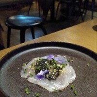 Longrain Tokyo - ヒラメ 海苔 穂紫蘇 レモングラス ペッパー