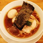 味六屋 - 半熟卵いり醤油ラーメン　920円　トッピング卵70円