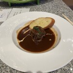 松島 一の坊 - 肉料理(牛ホホ肉の赤ワイン煮込み)