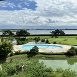 松島 一の坊 - 天気が良ければなぁ…