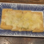 Shinjuku Soba Kura - 油揚げ葱チーズ焼き