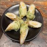 新宿 そば蔵 - 竹輪納豆揚げ