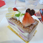 アニヴェルセル カフェ - ミルフィーユ￥８００