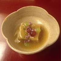 赤坂 菊乃井 - ①胡桃豆腐