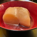 大衆昭和居酒屋 川崎の夕焼け一番星 川崎酒場 - おでん 大根 ¥110×2