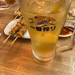 大衆酒場 日高 - 先ずは、ビールから