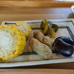 巴庵 - 季節の野菜盛りあわせ