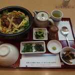 レストランあづみ野 - いわな石焼ひつまぶし膳