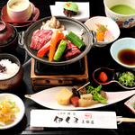 Ikuma - 肉の横綱とも称される「伊賀牛」を、贅沢に味わえる『伊賀牛陶板御膳』