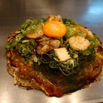 Hiroshima Fuu Okonomiyaki Momijiya - もみじ屋スペシャル：2,180円