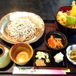 遊季亭まるふく - 料理写真:天丼セット