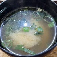 寿司 高瀬 - お椀、あおさの味噌汁