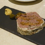 アニヴェルセル カフェ - 松坂ポークのパテ・ド・カンパーニュ￥１２００