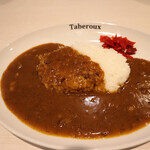 カレー専門 駒川Taberoux - ご飯は少な目でお願いしました。