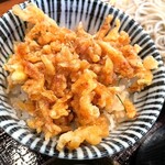 蕎麦うえ田 - セットの桜海老小丼