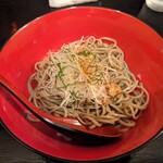 そばびより 朱月庵 - 納豆蕎麦