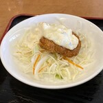 マルナカ中国麺飯食堂 - 白身魚のフライ