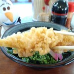 安藤うどん - ピンボケるほど激熱えび天