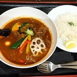 北国の味 北海しゃぶしゃぶ - ラムしゃぶカレー