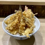 天丼 はなぶさ - 天丼アンド・メゴチ・マシマーシ。