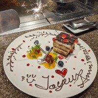 はかたの桜華 本店 - BDメッセージプレート →なんて書いてるかよくわからなかった((泣) はかたの桜華 本店 - BDメッセージプレート →なんて書いてるかよくわからなかった((泣)